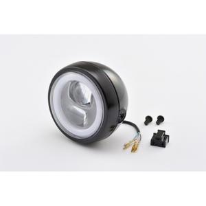 88633-side-mounted-led-headlight-daytona-capsulle120-black-one-size