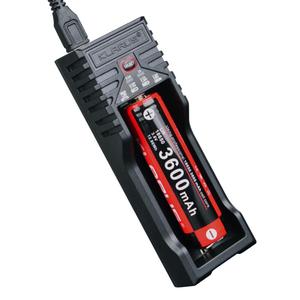 14-099348-single-charger-for-rechargeable-batteries-klarus-k1-pro-21700-18650-16340-14500-black-one-size