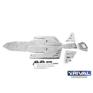 1067510-complete-aluminium-skid-kit-rival-polaris-rzr-1000-xp-turbo-silver-one-size