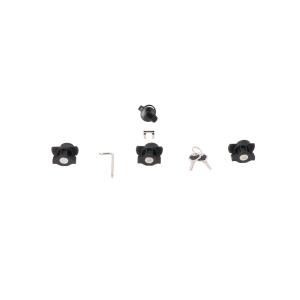 loc-00-745-10100-rigid-motorcycle-case-lock-kit-3-locks-1-kit-sw-motech-trax-black-silver-one-size